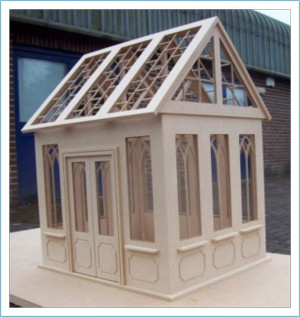 The Dolls House Builder 1/12th Scale Conservatory