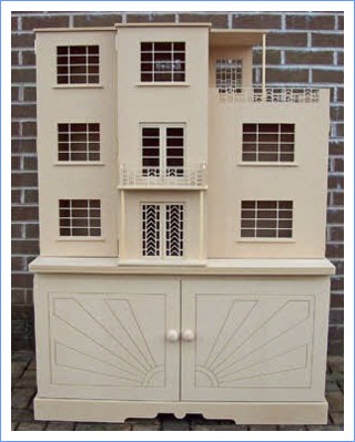 Art Deco House 1/12 scale