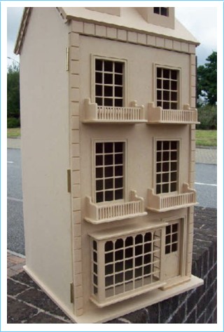 Ash mews side view 1/12th scale dollshouse