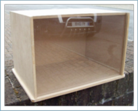 Various sizes of display boxes 1/12th scale