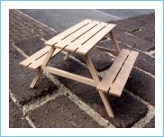 1/12th scale picnic table