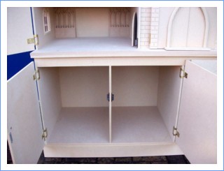 Medieval Castle cabinet 1/12 scale
